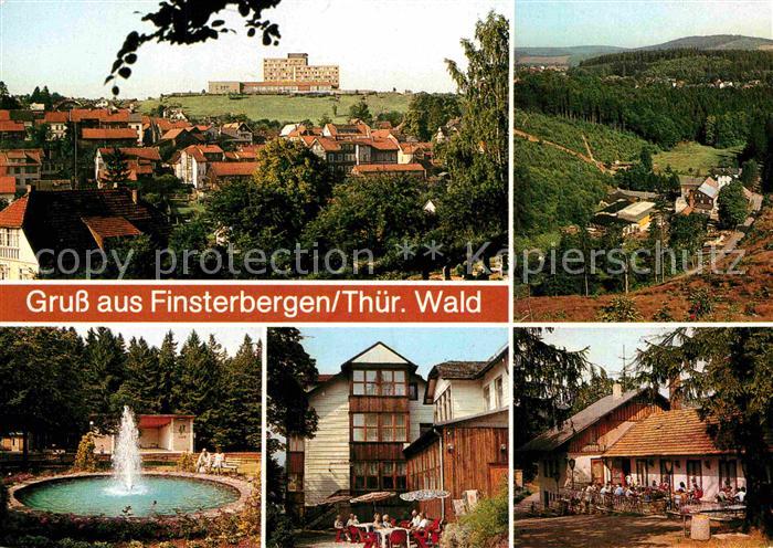 Finsterbergen FDGB Erholungsheim Wilhelm Pieck Leinagrund Naturpark Huellrod VdN