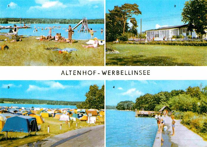 Altenhof Werbellinsee Badestelle Suesser Winkel FDGB Erholungsheim Strandpavillo