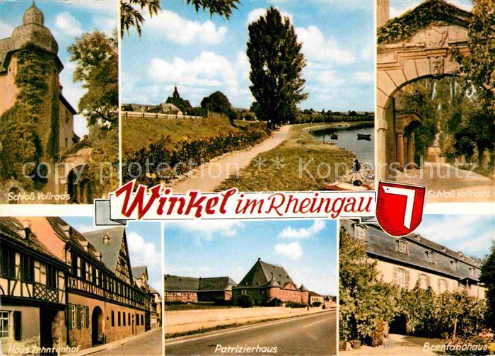 Winkel Oestrich-Winkel Schloss Vollrads Haus Zehntenhof Patrizierhaus Brentanoha