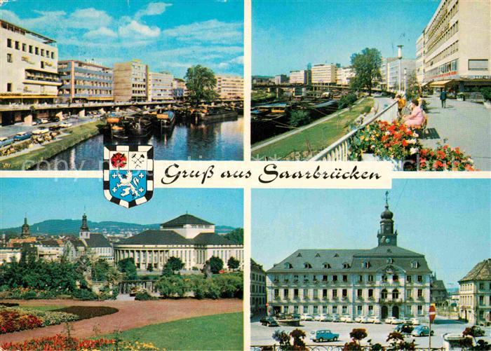 SAARBRueCKEN Saarland Teilansichten Innenstadt Gebaeude