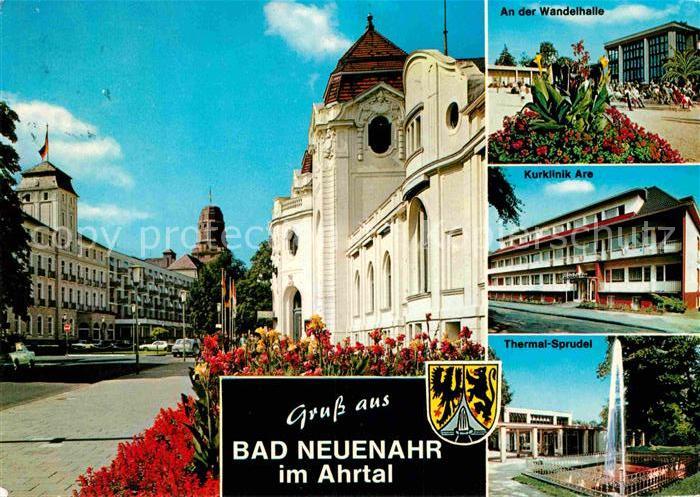 Bad Neuenahr-Ahrweiler Partie in der Innenstadt Wandelhalle Kurklinik Thermalspr