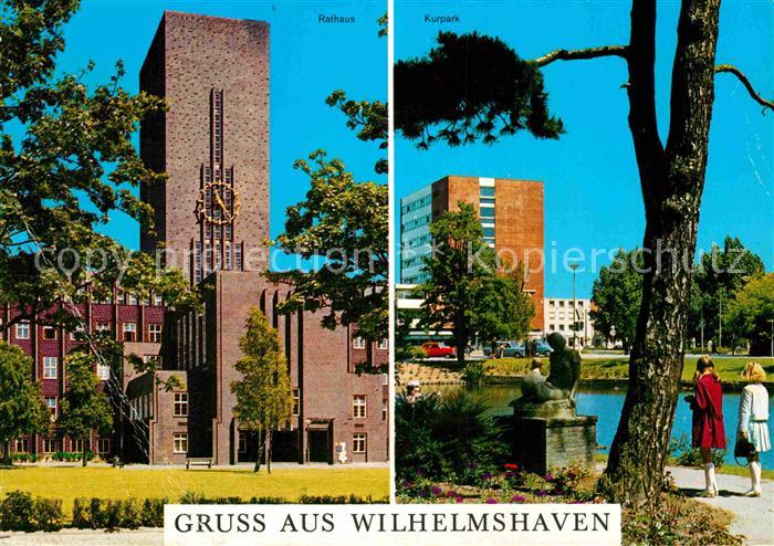 Wilhelmshaven  CITY Rathaus Kurpark