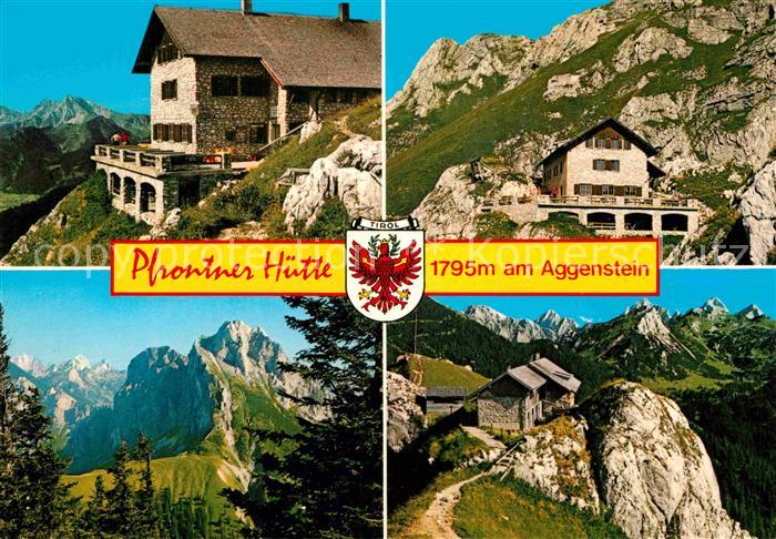 Aggenstein Pfrontner Huette Berghaus Gebirgspanorama