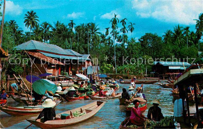 Thailand Floating Market