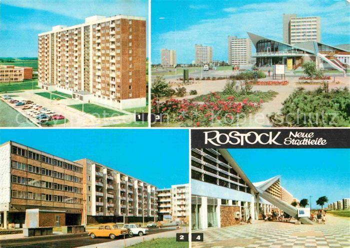 ROSTOCK  CITY Neue Stadtteile Evershagen Luetten