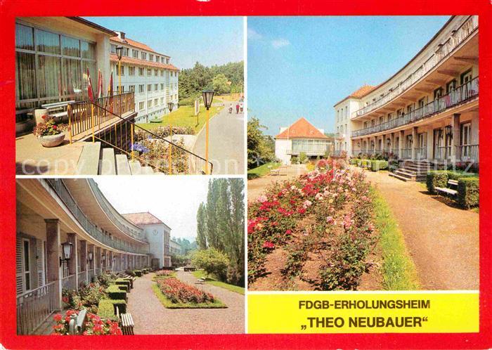 Tabarz FDGB Erholungsheim Theo Neubauer