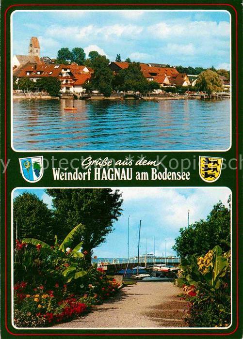 Hagnau Bodensee Panorama Hafen