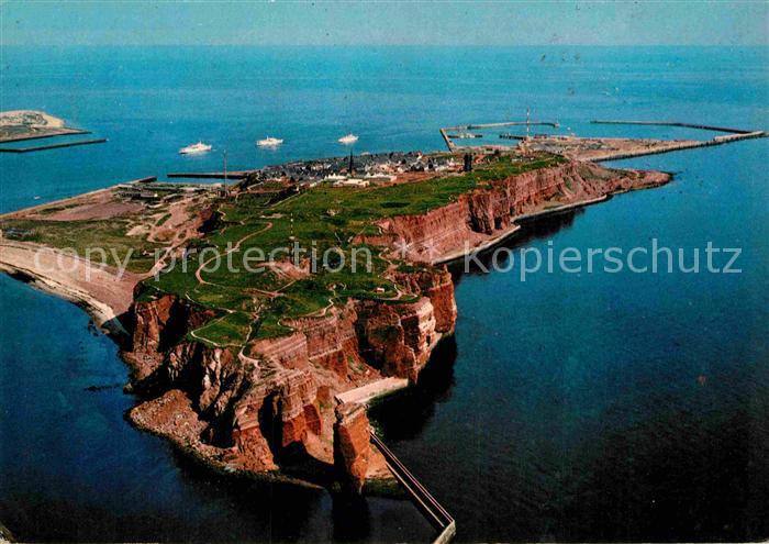 HELGOLAND Insel Schleswig-Holstein Fliegeraufnahme
