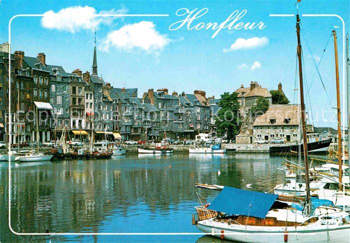 Honfleur Bassin Sainte Catherine