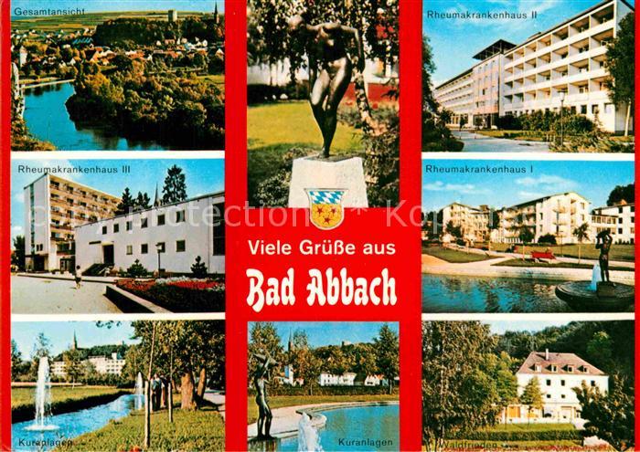 Bad Abbach Rheumakrankenhaus I II III Kuranlagen