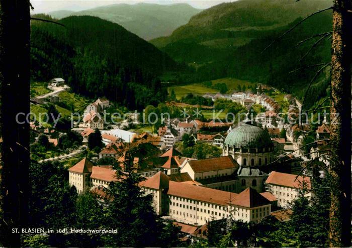 Blasien St Fliegeraufnahme Abtei