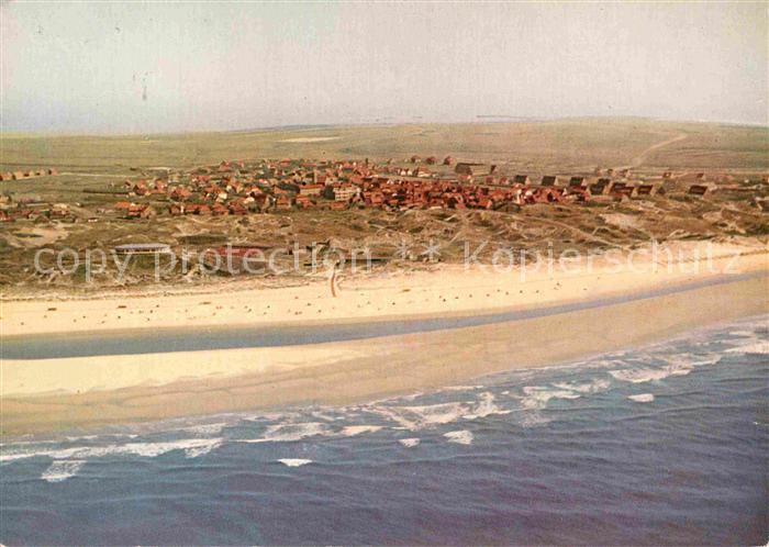 Langeoog Nordseebad Panorama Strand