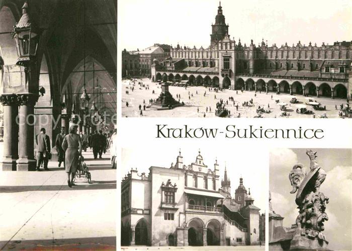 Krakau Krakow Residenz Denkmal