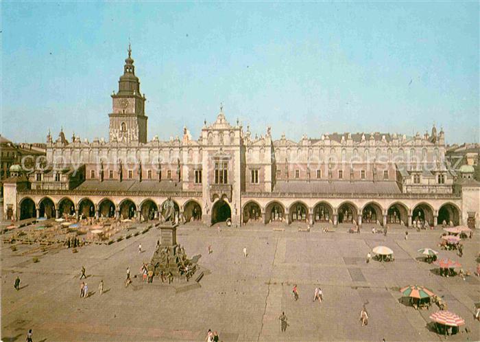Krakow Krakau Residenzschloss Marktplatz Denkmal