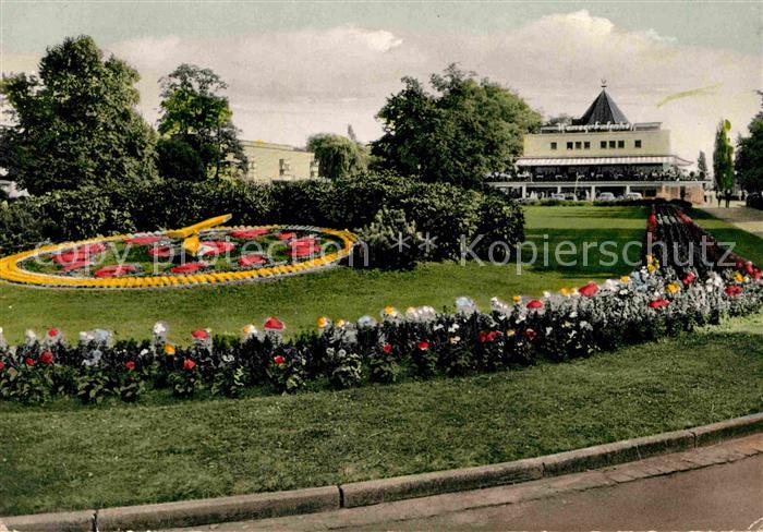 Muelheim Ruhr Blumenuhr Wasserbahnhof