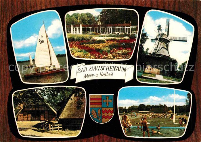 Zwischenahn Bad Segelboote Windmuehle Schwimmbad
