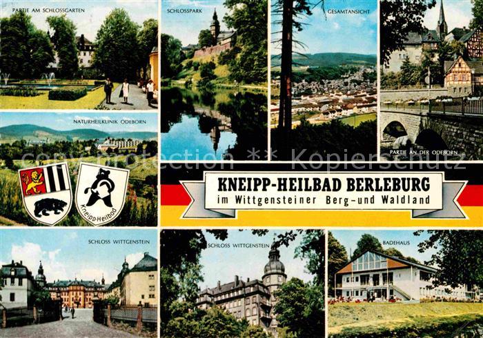 Berleburg Bad Schlossgarten Schlosspark Badehaus