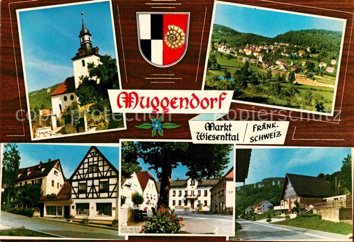 Muggendorf Fraenkische Schweiz Kirche Fachwerk