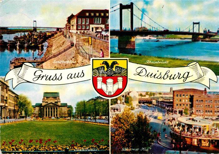 Duisburg Ruhr Rheinbruecke Theater