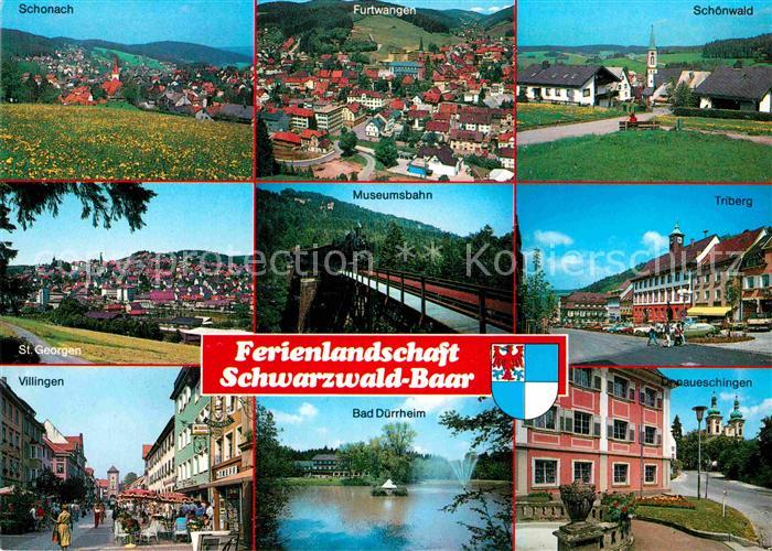 Schwarzwald Baar Schonach Villingen Triberg Schönwa
