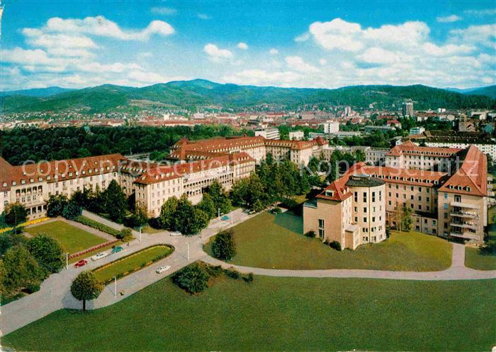 Freiburg Breisgau Fliegeraufnahme Universitaetskliniken