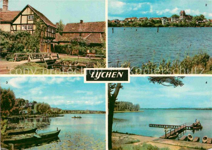 Lychen Malerwinkel Stadtsee grosser Lychensee