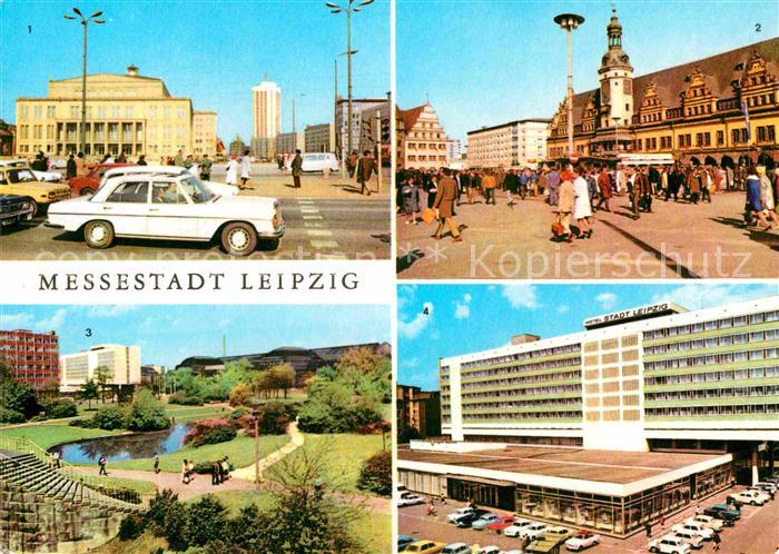LEIPZIG Sachsen Opernhaus Altes Rathaus Alte Waage Interhotel