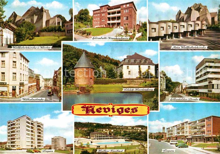 Neviges Velbert Wallfahrtskirche Kloster Elisabeth Krankenhaus Schloss Hardenber