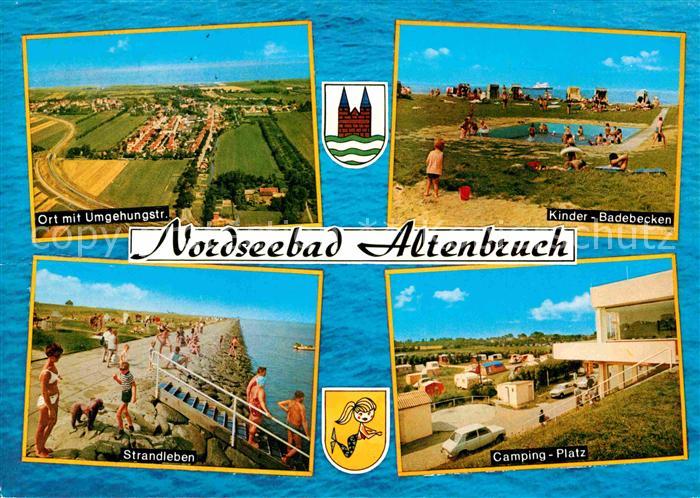 Altenbruch Strandleben Campingplatz Kinderbadebecken