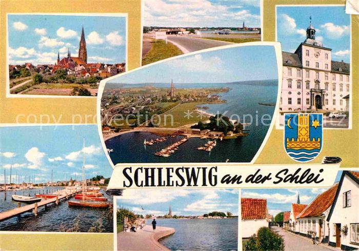 Schleswig Schlei Kirche Hafen Rathaus