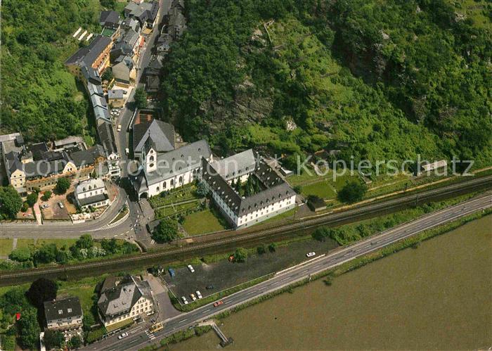 Bornhofen Kamp Fliegeraufnahme Wallfahrtskloster