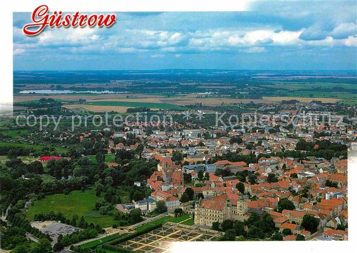 Guestrow Mecklenburg Vorpommern Fliegeraufnahme