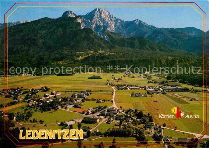 Ledenitzen Fliegeraufnahme Mittagskogel