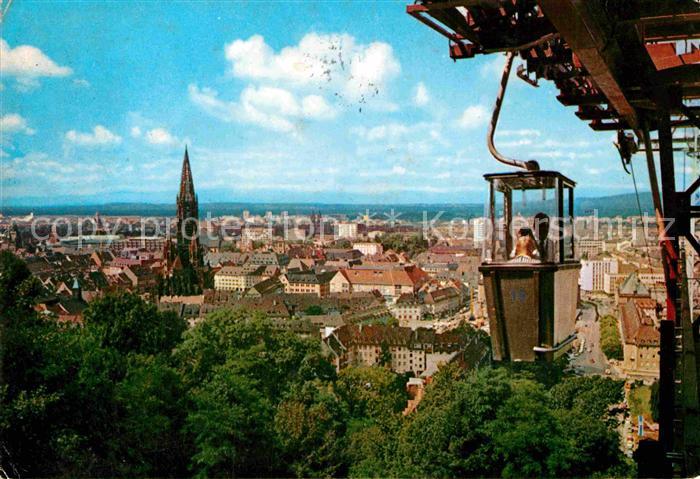 Freiburg Breisgau Seilbahn Schlossberg