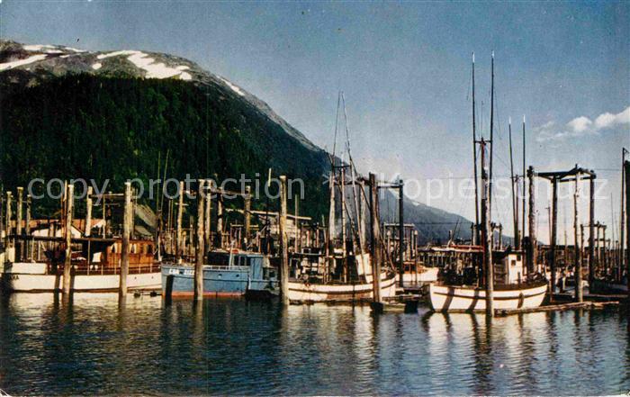 Juneau Alaska Fishing Fleet Hafen
