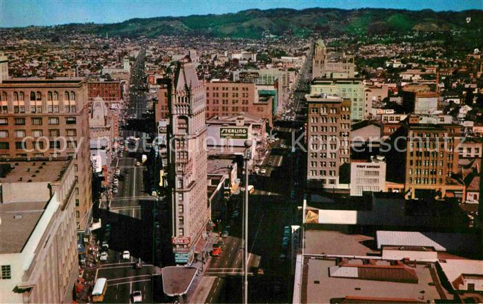 Oakland California Fliegeraufnahme Downtown