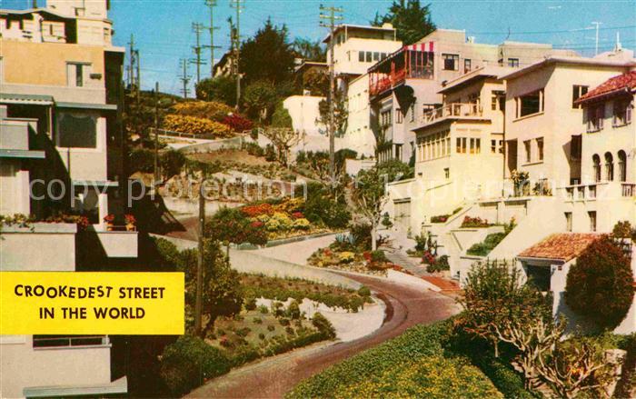 San Francisco California Lombard Street