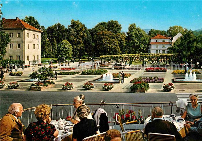 Bad Orb Am Salinenplatz Cafeterrasse