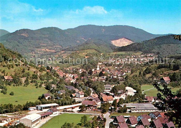 Ottenhoefen Schwarzwald Fliegeraufnahme