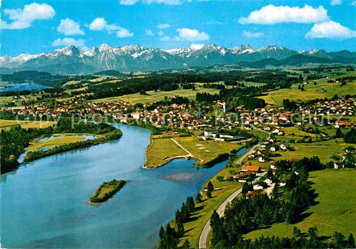 Lechbruck See Fliegeraufnahme