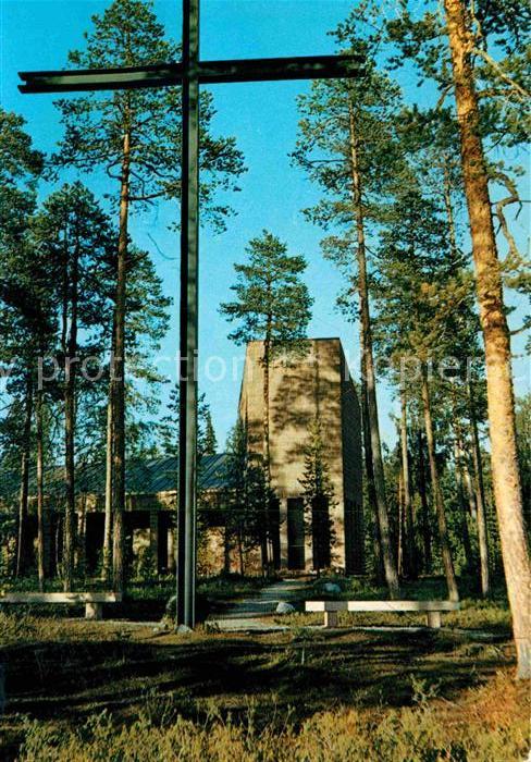 Lappland Lapland Norvajaervi Deutscher Soldatenfriedhof