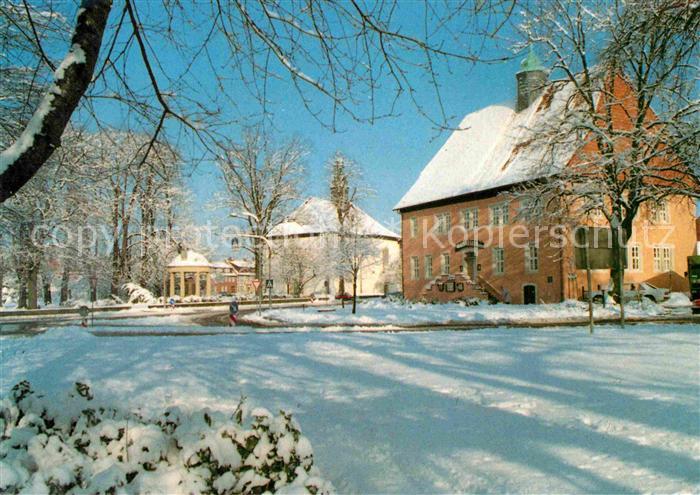 Seesen Harz Ratskeller und Anlagen im Winter
