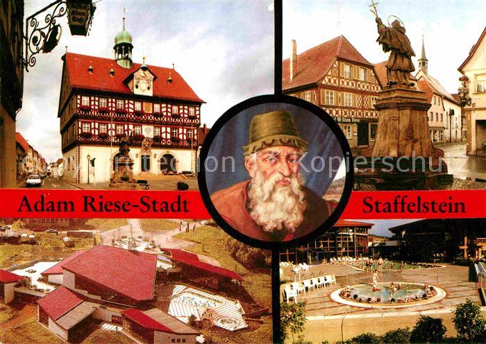 Staffelstein Bad Adam Riese Stadt