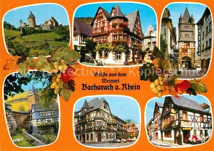 Bacharach Rhein FAchwerkhaeuser