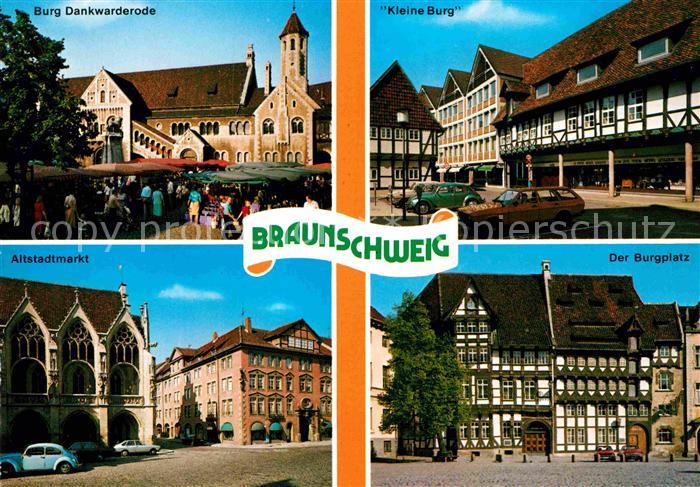 BRAUNSCHWEIG  CITY Burg-Dankwarderode Kleine-Burg Burgplatz Altstadtmarkt
