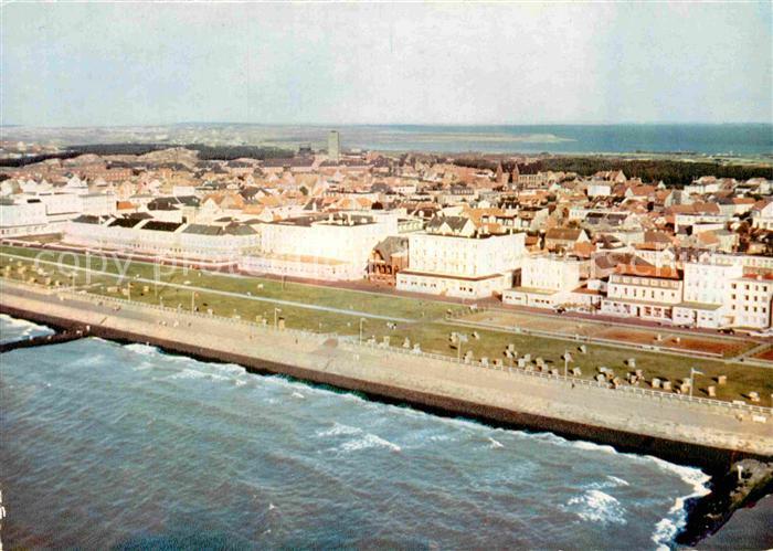 Norderney Nordseebad Fliegeraufnahme mit Strand