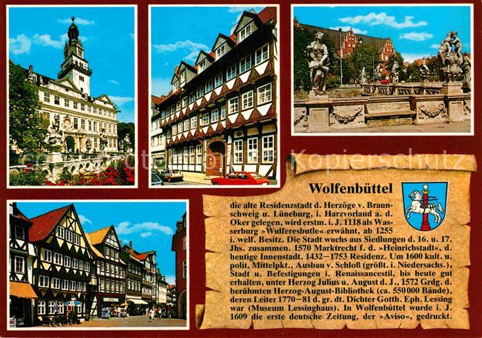 Wolfenbuettel Schloss Fachwerkhaus Krambuden