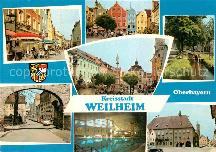 Weilheim Oberbayern Hallenbad Ortspartien