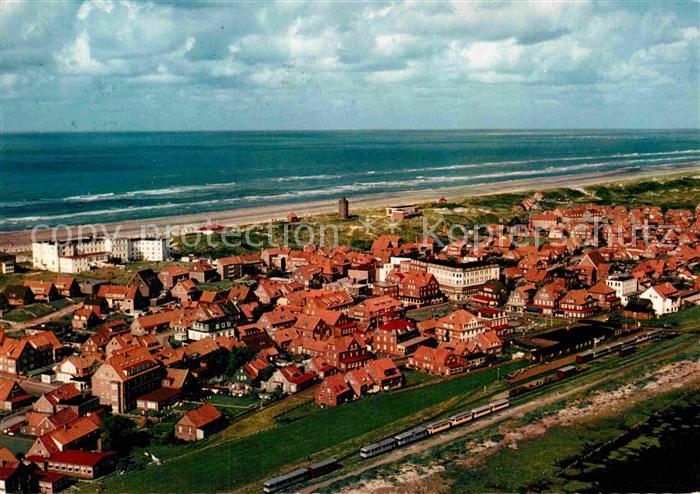 Juist Nordseebad Fliegeraufnahme