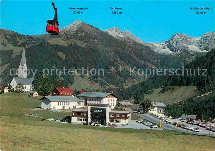 Mittelberg Kleinwalsertal Walmendingerhornbahn